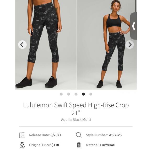 Lululemon swift speed leggings women 18 - Picture 1 of 10